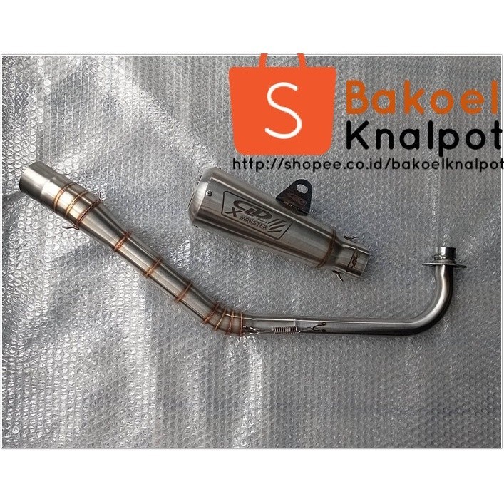 Knalpot CLD X MONSTER / knalpot Jupiter z / knalpot Vega R / knalpot Vega ZR / Knalpot Supra X 125 /