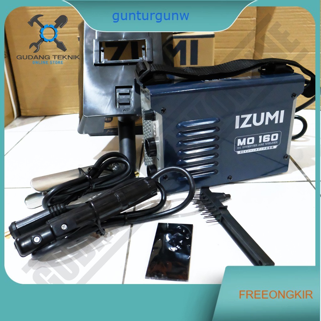 IZUMI MO-160 / MESIN LAS LISTRIK IZUMI MO 160 / TRAFO LAS INVERTER IZUMI MO160 900watt