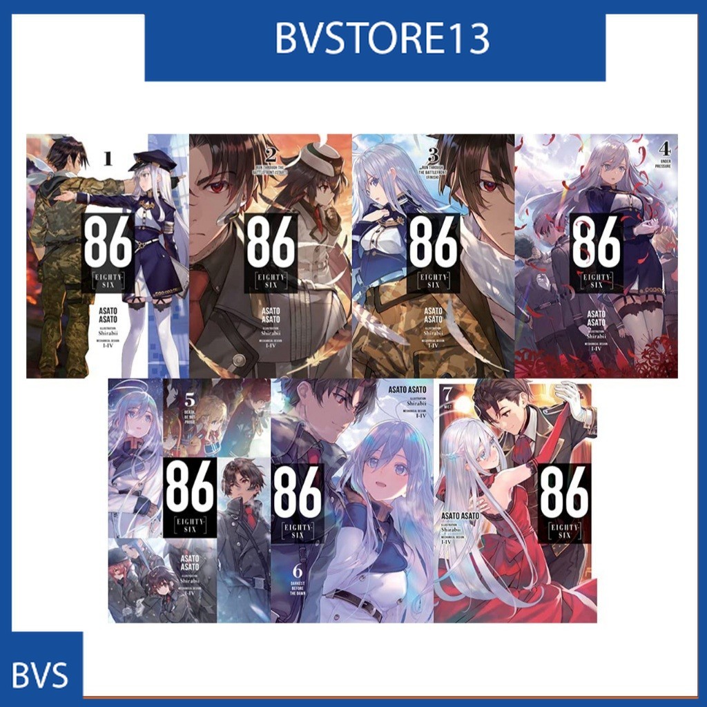 86-EIGHTY-SIX (light novel) (13 book series)