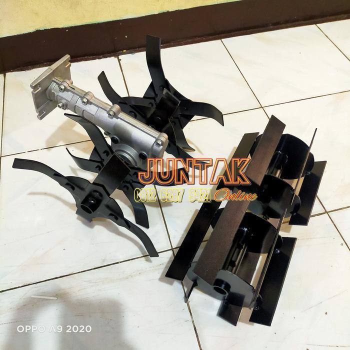 PENGGEMBUR TANAH MESIN RUMPUT Weeder Cakar Penggembur Tanah da Pisau Penyiang Gulma|Mini Tiller Head