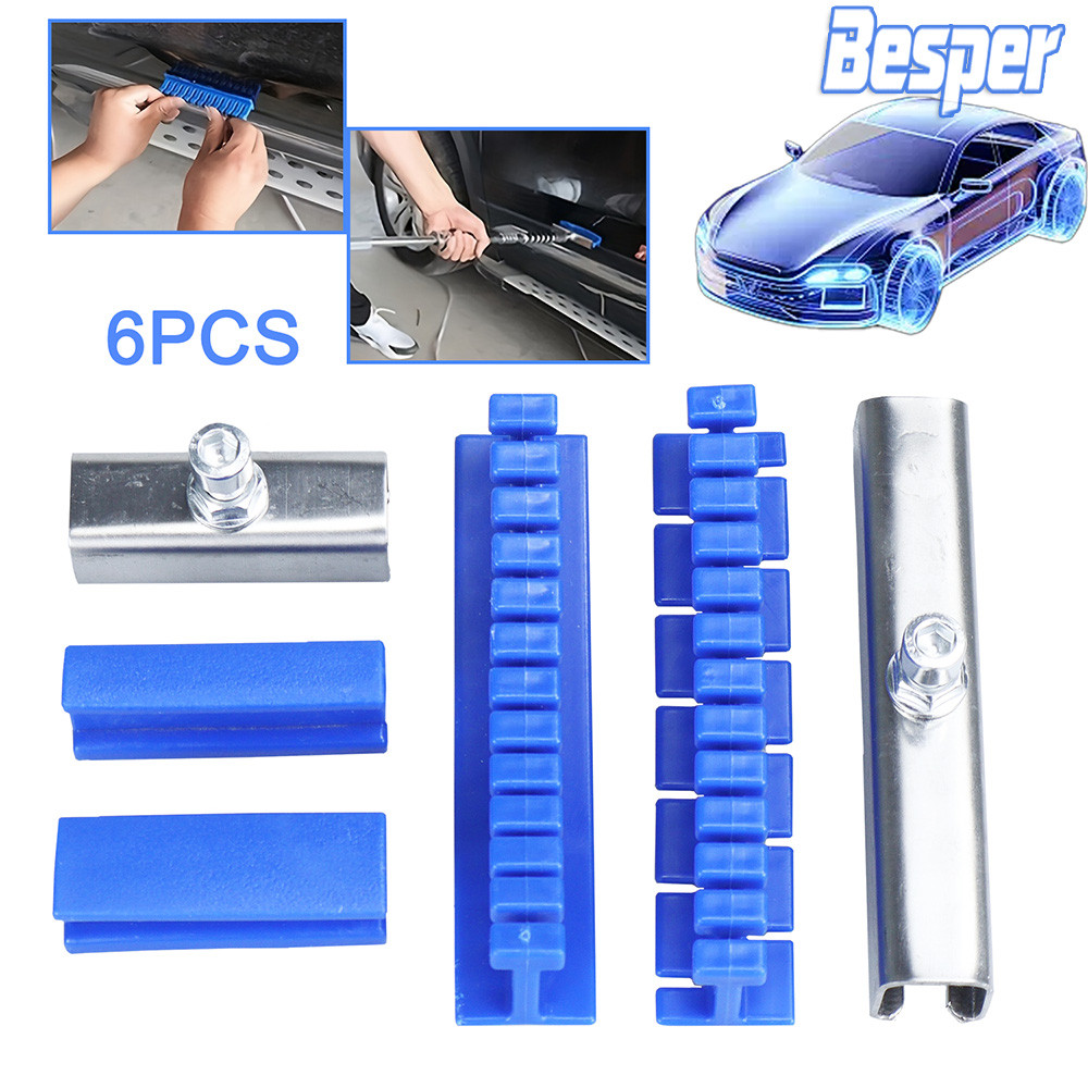6Pcs Adhesive Blue Glue Tabs Car Paintless Dent Repair Removal Tool Auto Body Dent Removal Pulling T
