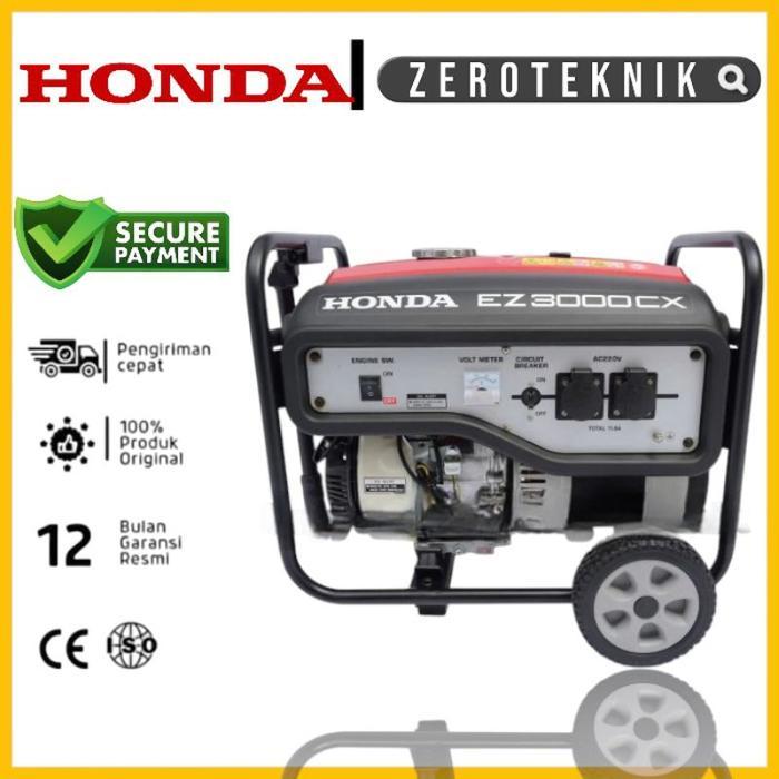 Genset Bensin Honda EZ3000 CX Generator Genset 2500W Genset Bensin