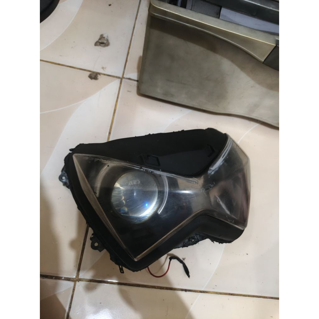 promo spesial headlamp ori z250 + 1pcs biled aes turbo experience