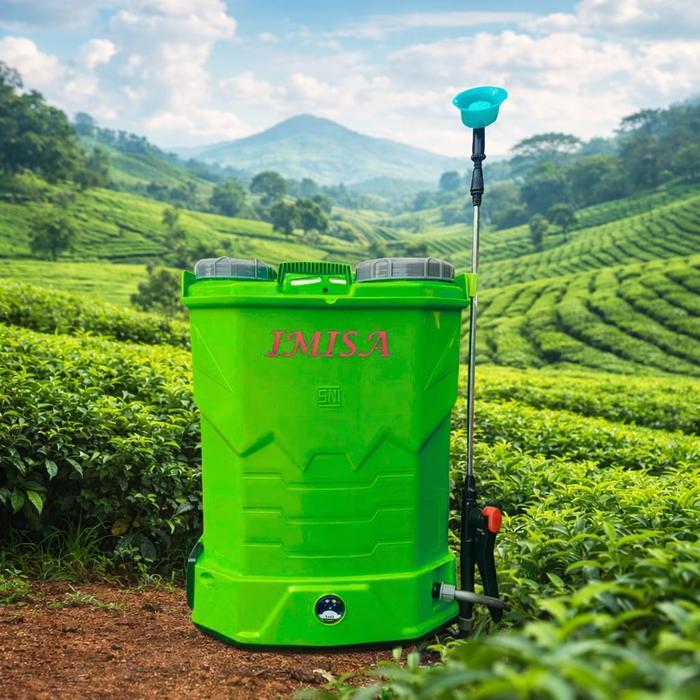 Sprayer Elektrik IMISA EASY TAKING 16L SNI – Dinamo 120 PSI, Baterai Mudah Diganti & Semburan Kencan