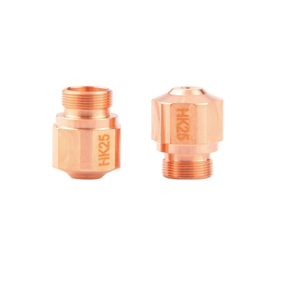 ZDC 10PcsLot Laser Nozzle HK Series HK12 HK15 301912 Thread M10 for BY Co2 Fiber Laser Cutting Head