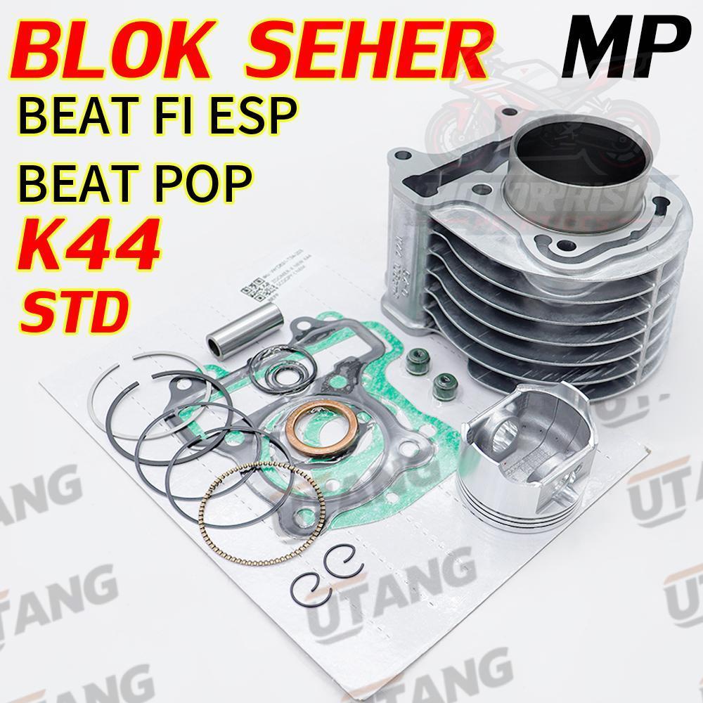 BLOK SEHER K44 SET TOP SET BEAT POP BEAT FI ESP BEAT STREAT VARIO 110 LED ESP STATER HALUS ﻿