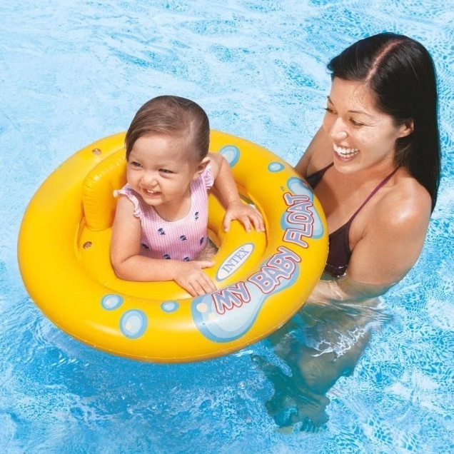 My Baby Float INTEX | pelampung renang anak umur 1 - 2 tahun | ban berenang duduk bayi 6 - 12 bulan