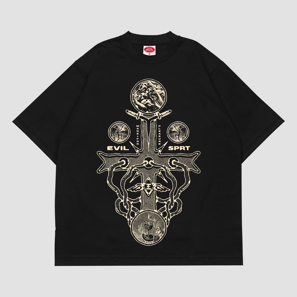 EVILSPIRITCO KAOS HEAVYWEIGHT 16S - FENZY BLACK BOXY UNISEX