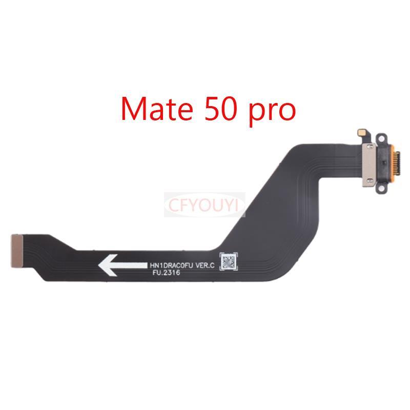 OEM Mate 50 Pro USB Charging Dock Connector Port Charge Board Flex Cable For Huawei Mate 50 PRO Mate