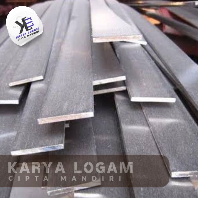 plat strip stainless steel 304 5mm x 60mm x 500mm - strip stainless