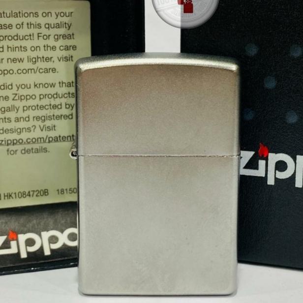 Zippo Original Satin Chrome 205