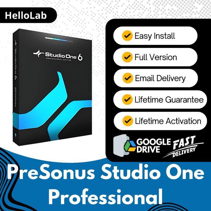 (WIN/MAC) Tested M1 SONOMA - PreSonus Studio One 6 Professional v6.6.2 Full Version - Download Softw