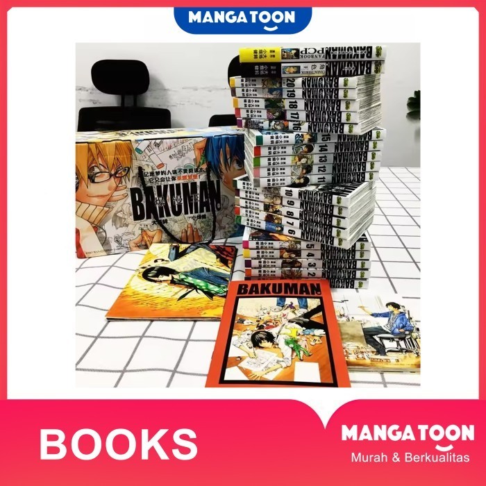 Bakuman?Complete Box Set: Volumes 1-20 with Premium  - BookHolic_id