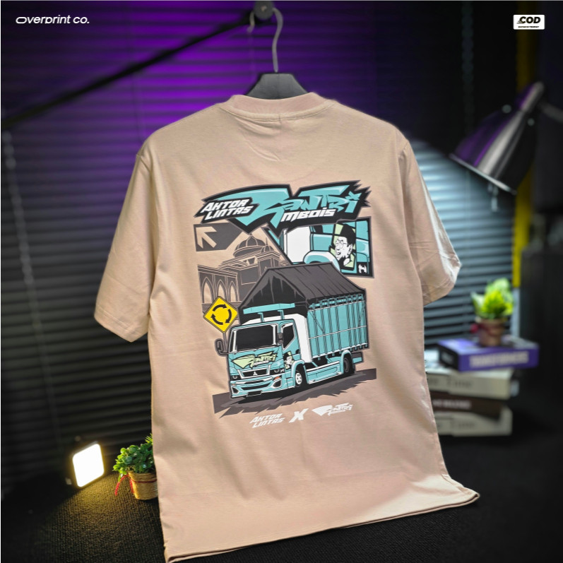 KAOS TRUK AKTOR LINTAS SANTRI MBOIS | KAOS TRUK TERBARU, BAHAN KATUN COMBED