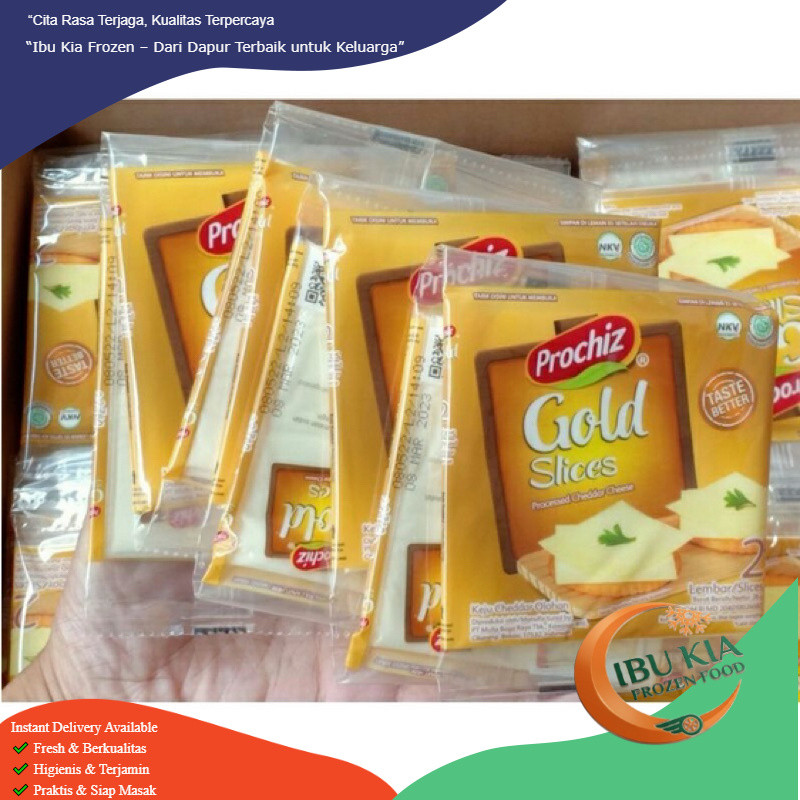 Prochiz Gold Keju Slice Isi 2