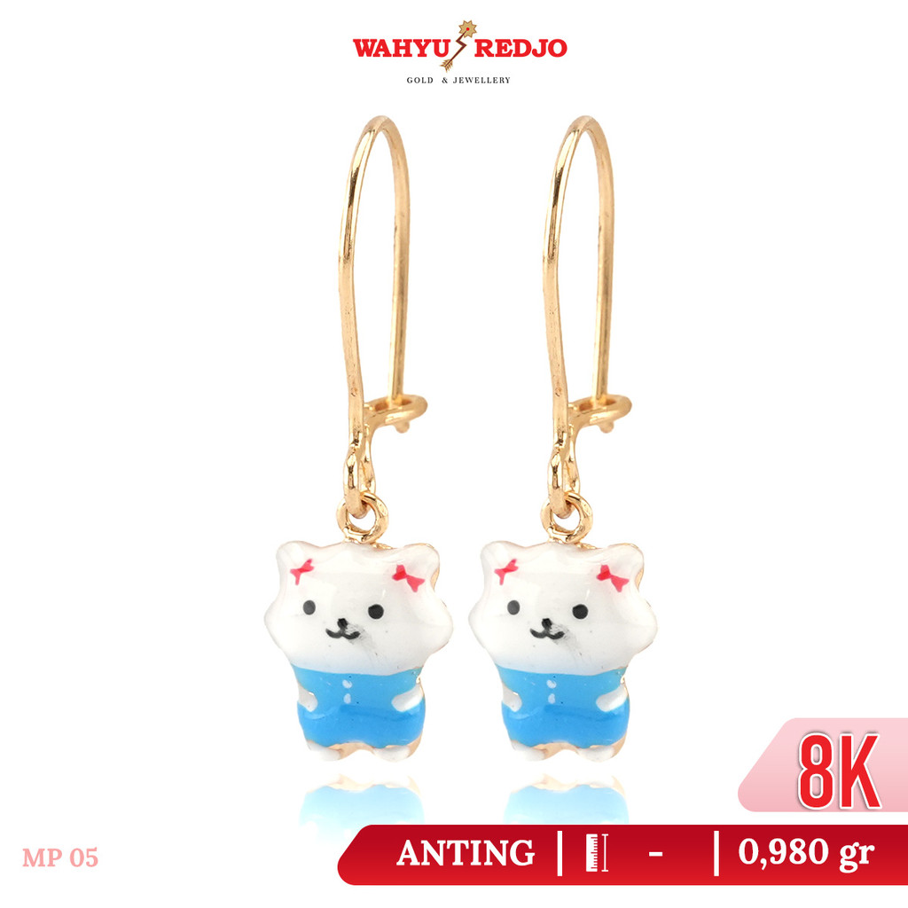 Anting-Anting Emas Anak-Anak 8K Wahyu Redjo AN-8K-31630158 Non Pameran