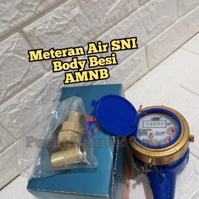 METERAN AIR BESI SNI - METERAN AIR PAM BODY BESI SNI - METERAN PAM SNI Metal - Besi