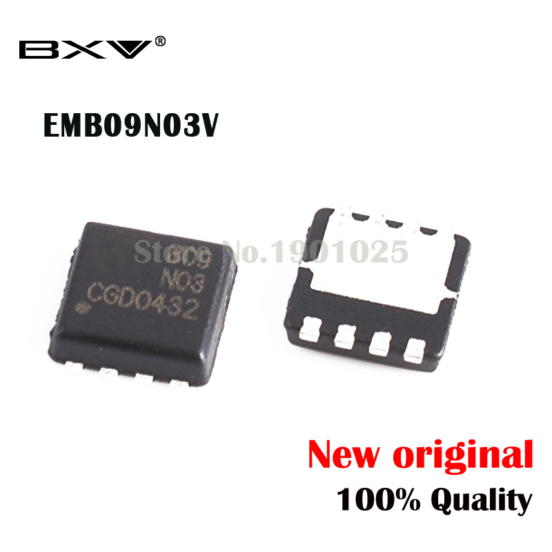 10pcs EMB09N03V  B09N03V B09N03  3mm*3mm MOSFET QFN-8 new original