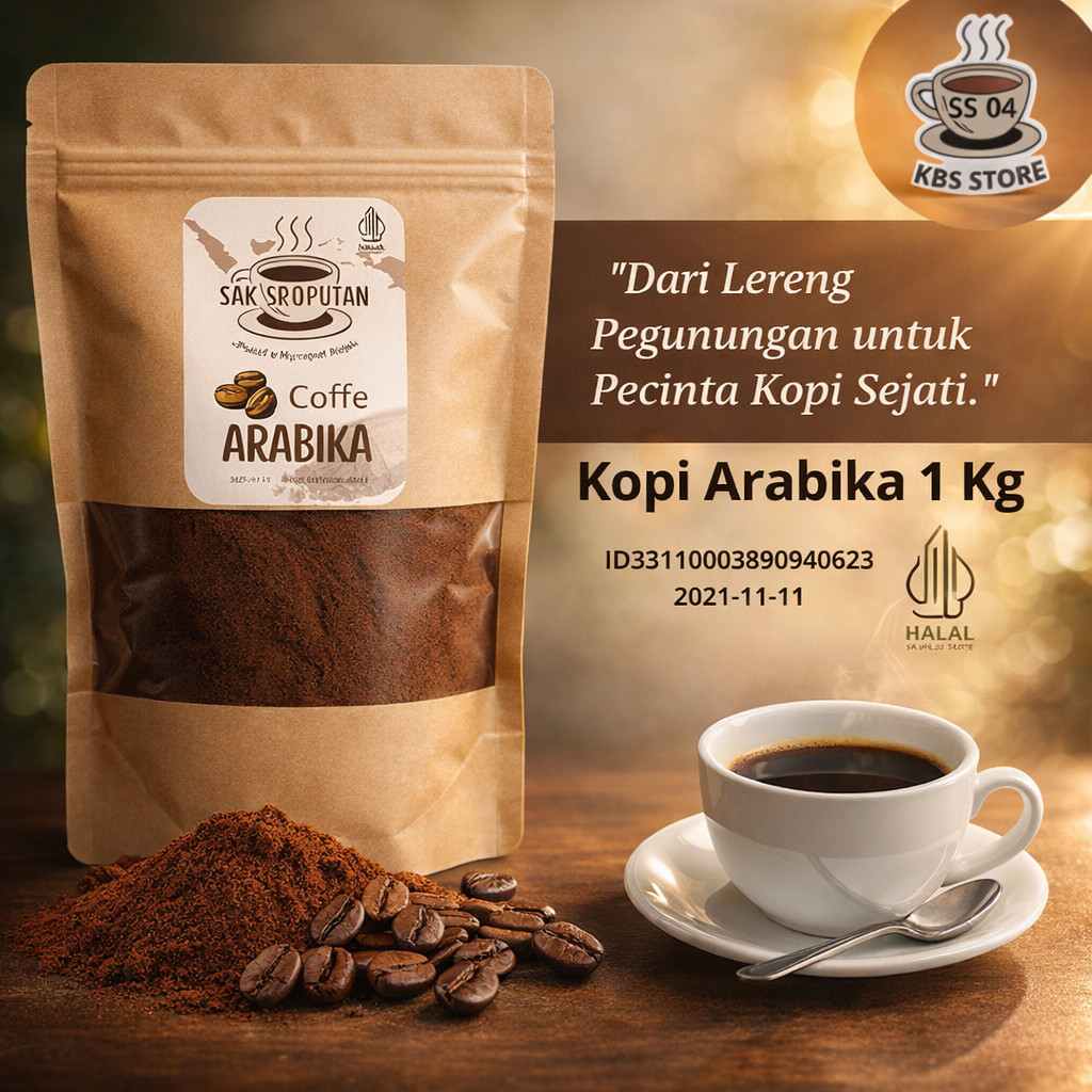 (kbs) bubuk kopi arabika 1 kg asli nikmat mantap terjamin kopi bubuk arabika 1 kg bubuk kopi arabika