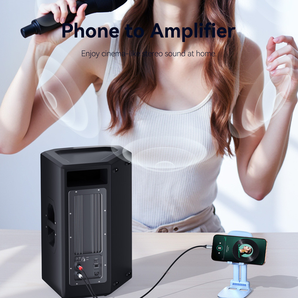 Vention USB C to RCA Audio Cable Type C to 2 RCA Cable with DAC for Speaker Amplifier Huawei Xiaomi 