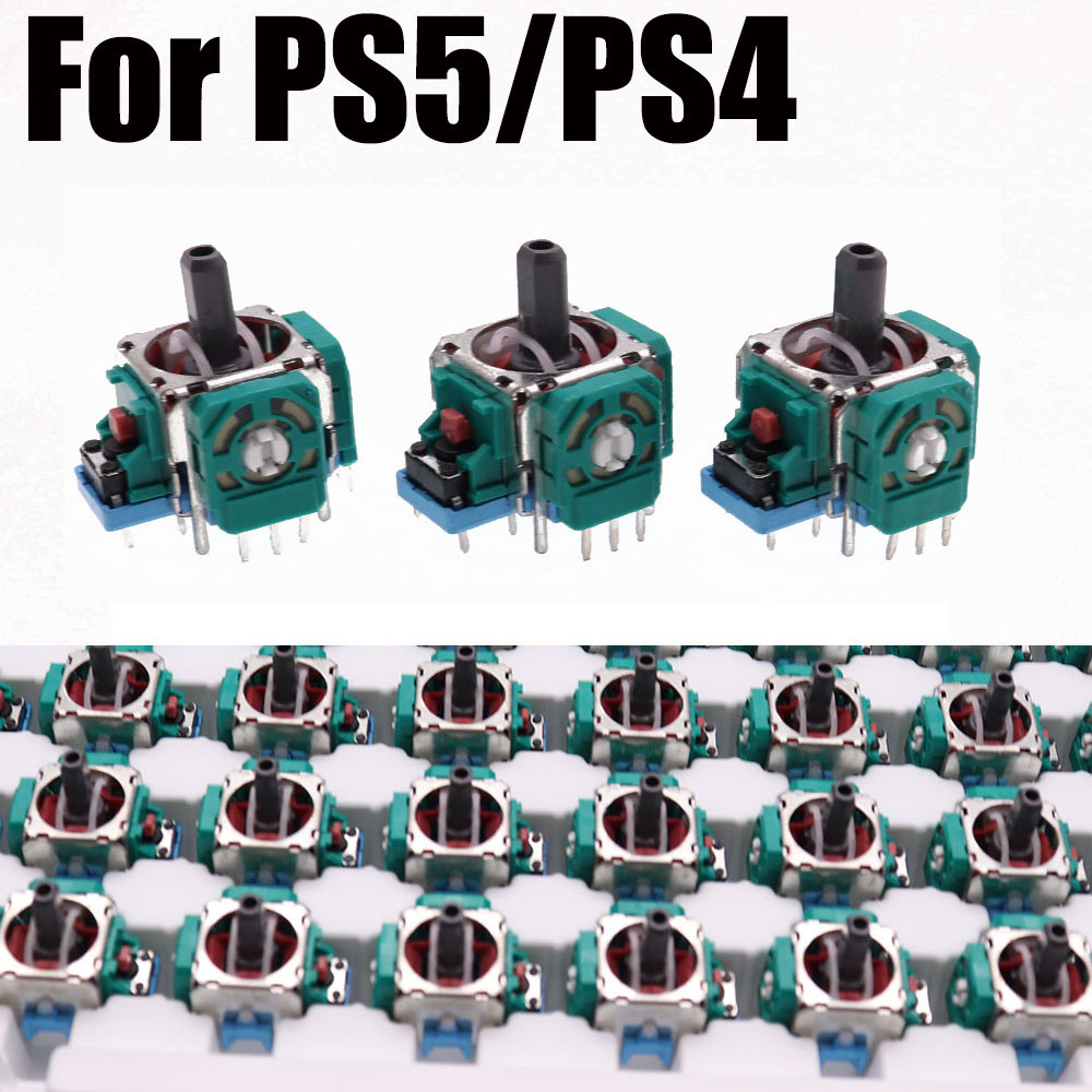 2pcs/lot ALPS Original OEM 3D Joystick for PS4 PS5 Controller Repair parts 3D analog stick for Xbox 
