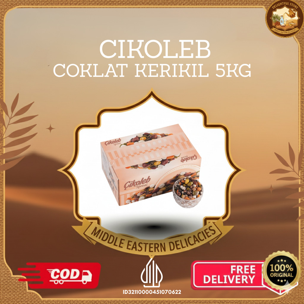 Coklat Kerikil Turkey/ Coklat batu kerikil / Coklat Impor / 5KG