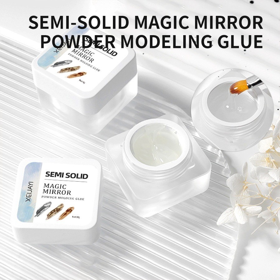Monja Semi Solid Magic Mirror Powder Molding Glue