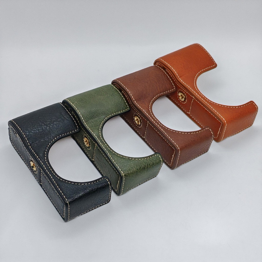 Leather Half Case for Ricoh GR III GR3 GR3X Camera Grip