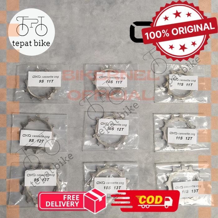 OXO Cassette Sprocket Cog / Gir / Gear / Gigi 9 / 10 / 11 Speed 11T / 12T / 13T - 9Speed, 11T biker