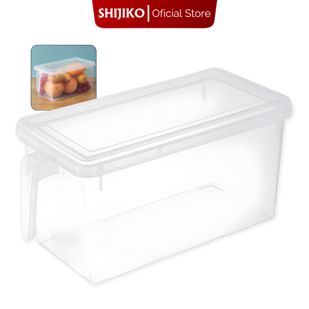 SHIJIKO Kotak Makanan Kulkas Food Container Transparan Kitchen Storage Box BPA Free