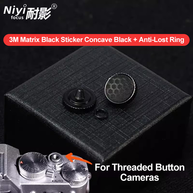 Camara Shutter release button Thread design With Anti-Lost Ring for Fujifilm X-T10 Sony Canon Nikon 
