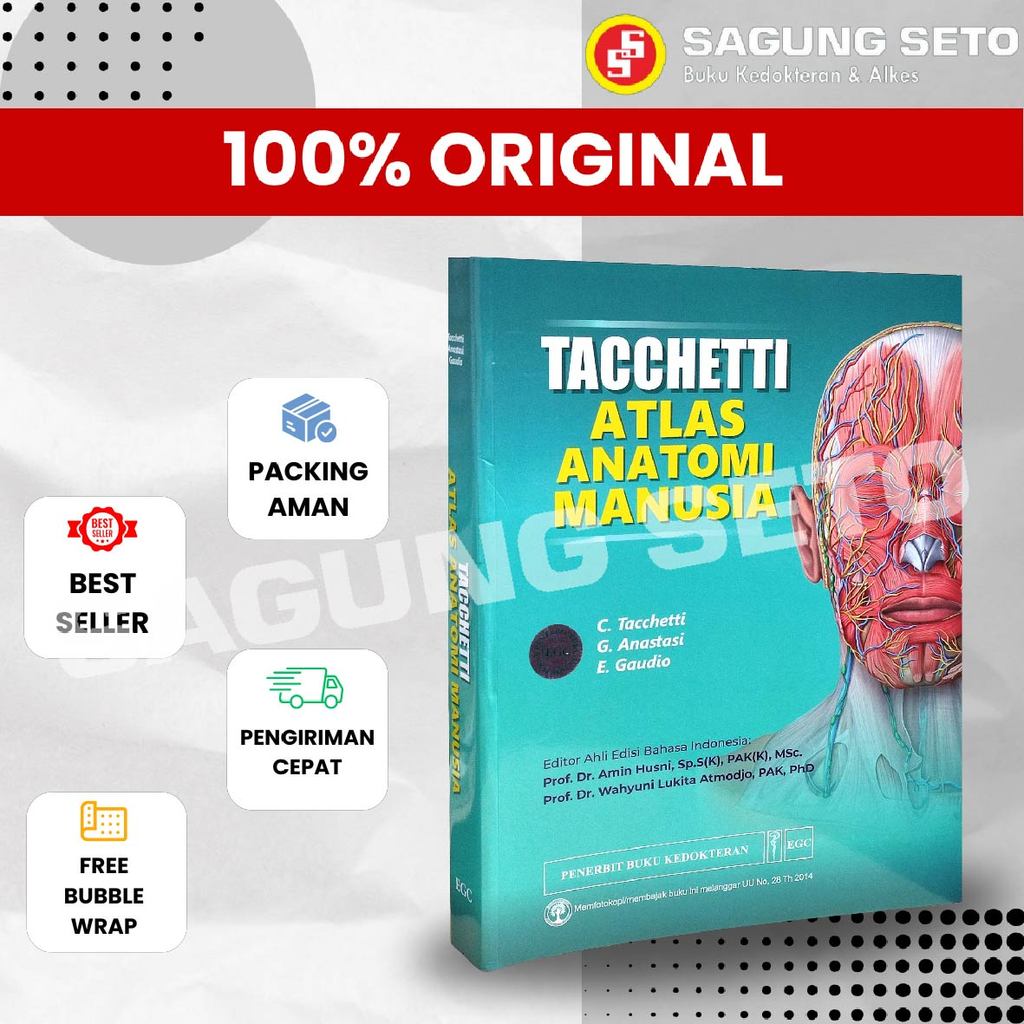 TACCHETTI ATLAS ANATOMI MANUSIA - C. TACCHETTI