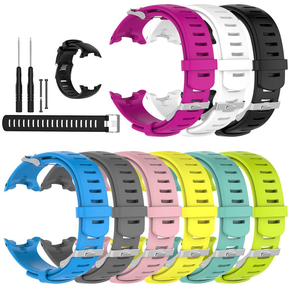 Silicone Strap For SUUNTO D4 D4i Replacement Watband for Suunto NOVO Smart Wat Band