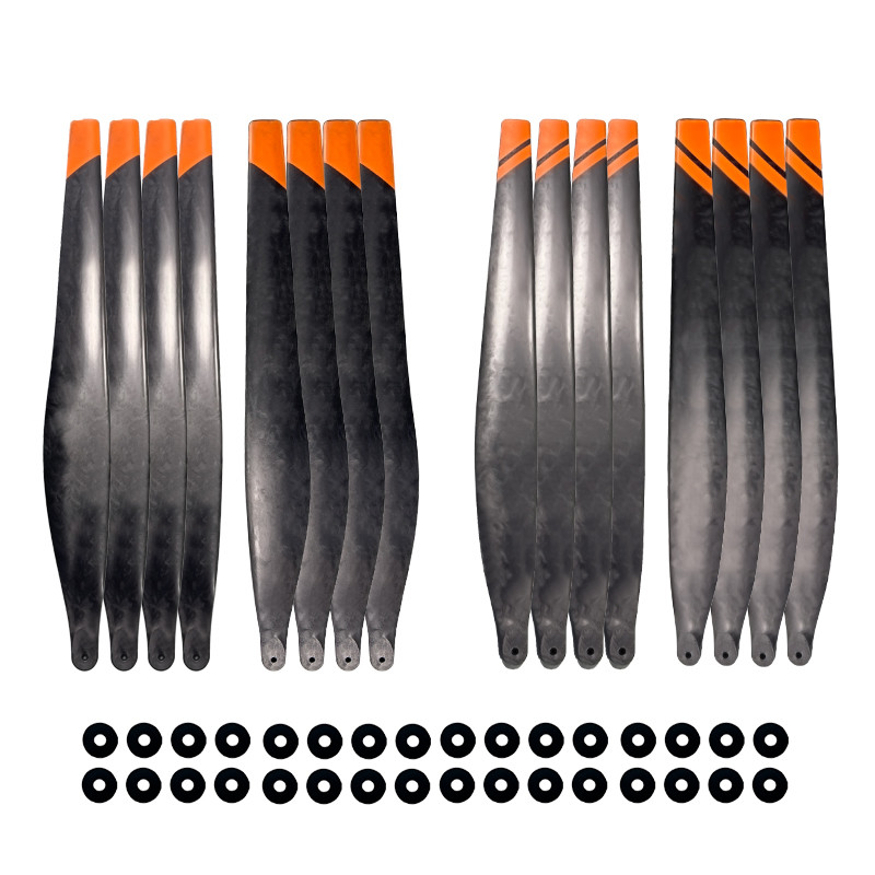 16pcs Carbon-Plastic Propellers for DJI Agras T40 T20P T50 Agriculture Drone High-Strength UAV Blade