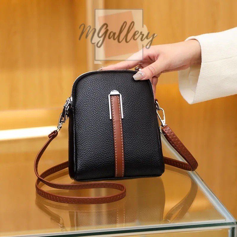 MGALLERY - LOTUS Slingbag | Tas Selempang Wanita Lottus | Lottus Sling Bag | Tas Selempang Wanita | 