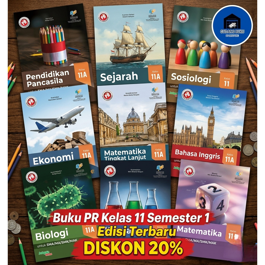 BUKU LKS PR Sma KELAS 11 SEMESTER 1&2 INTAN PARIWARA 2026