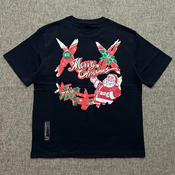 Ricky Is Clown Santa Tears Tee Black Original / RickyIsClown