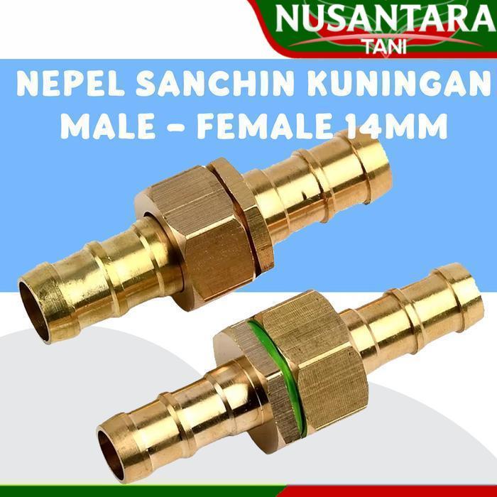 Nepel Sanchin Male Female Kuningan drat 14mm