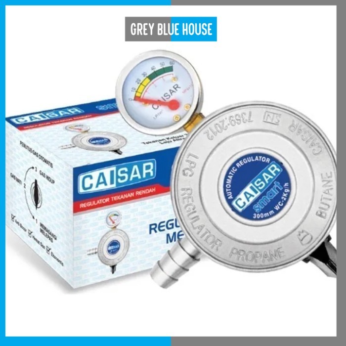 Regulator Gas RMS Smart Meter Presisi Hemat Gas LPG 3kg 12kg 5kg