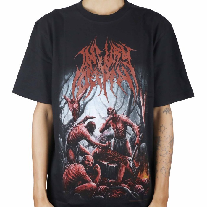 Original  Injury Deepen - Heinous Tshirt Kaos Pria