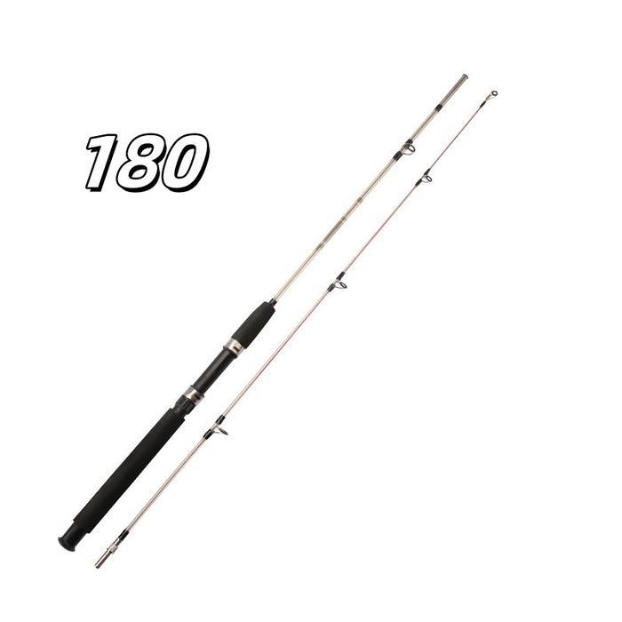 AIMI Joran Fiber Solid Drat Action 8-17 Lbs Medium 165 180 270 Fukushima Manbo Bahan Fiberglass Soli