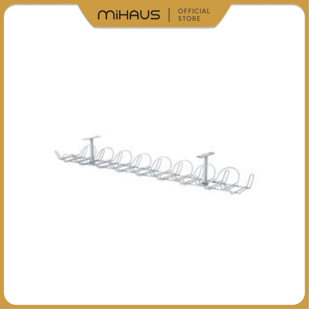 TERBARU IKEA MIHAUS SIGNUM kabel horizontal / Perapih kabel, warna perak  SI261