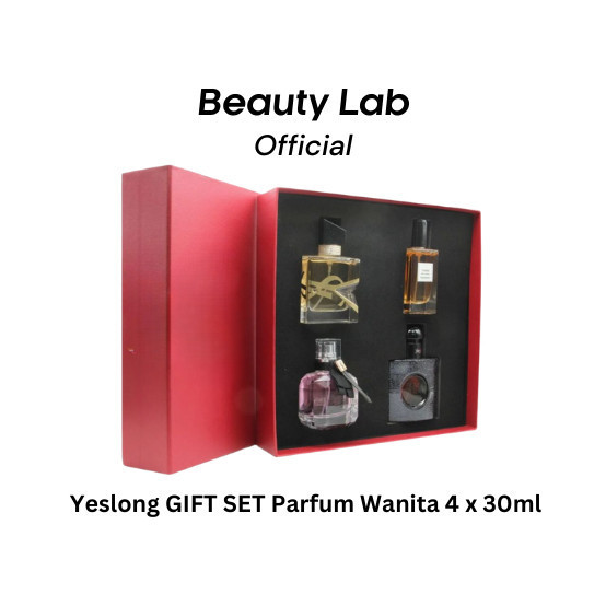 Parfum Premium YES SET Parfum Wanita Travel Size Gift SET Box Segel