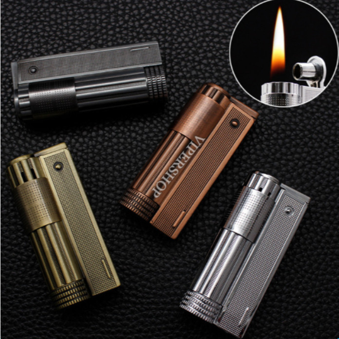 Vapa Zipp, , ,Lighter Korek Api Antik Minyak Model Tabung Retro Jadul Vintage Classic