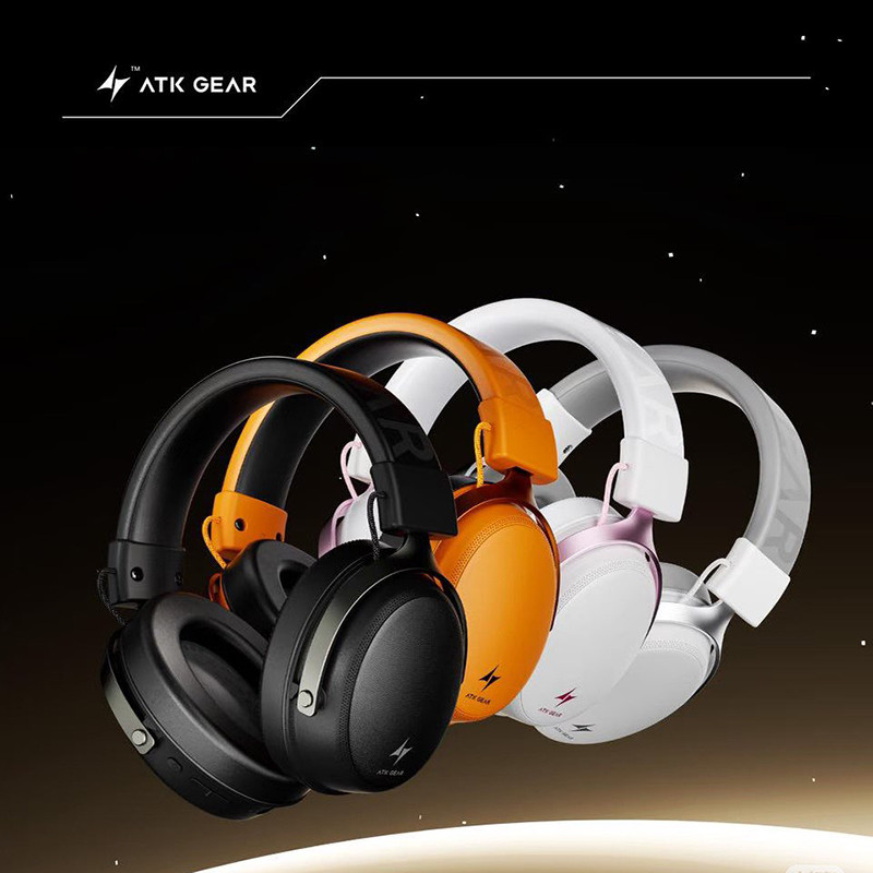 ATK Neptune N9 Over-Ear Gaming Headphones with 4 Modes Long Battery Life Noise Cancelling – Birthday