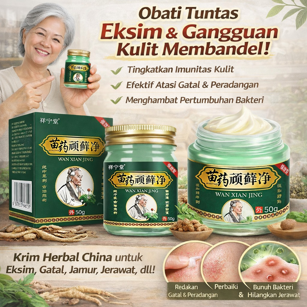 [Terlaris] Salep Antifungal Kulit Salep Eczema Membasmi Jamur Gatal Kulit Untuk Semua Jenis Kulit/Xi