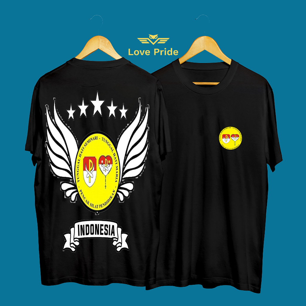 Kaos Tshirt Baju Distro THS THM Pencak Silat Pendidikan Indonesia Garuda Premium Terbaru