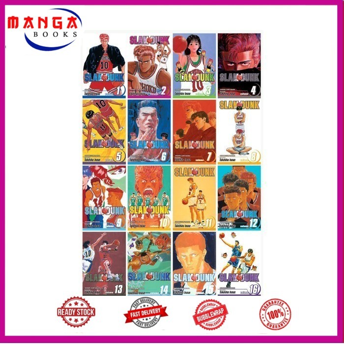 Slam Dunk Manga, 31 Books series (English)