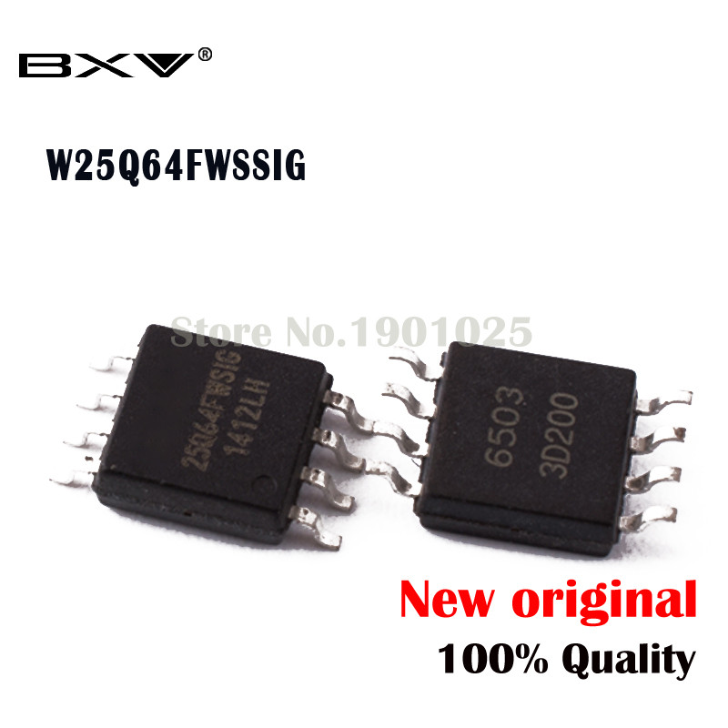 5PCS W25Q64FWSSIG W25Q64FWSIG 5Q64FWSSIG 25Q64FWSIG 25Q64FW 25Q64 SOP-8 new original