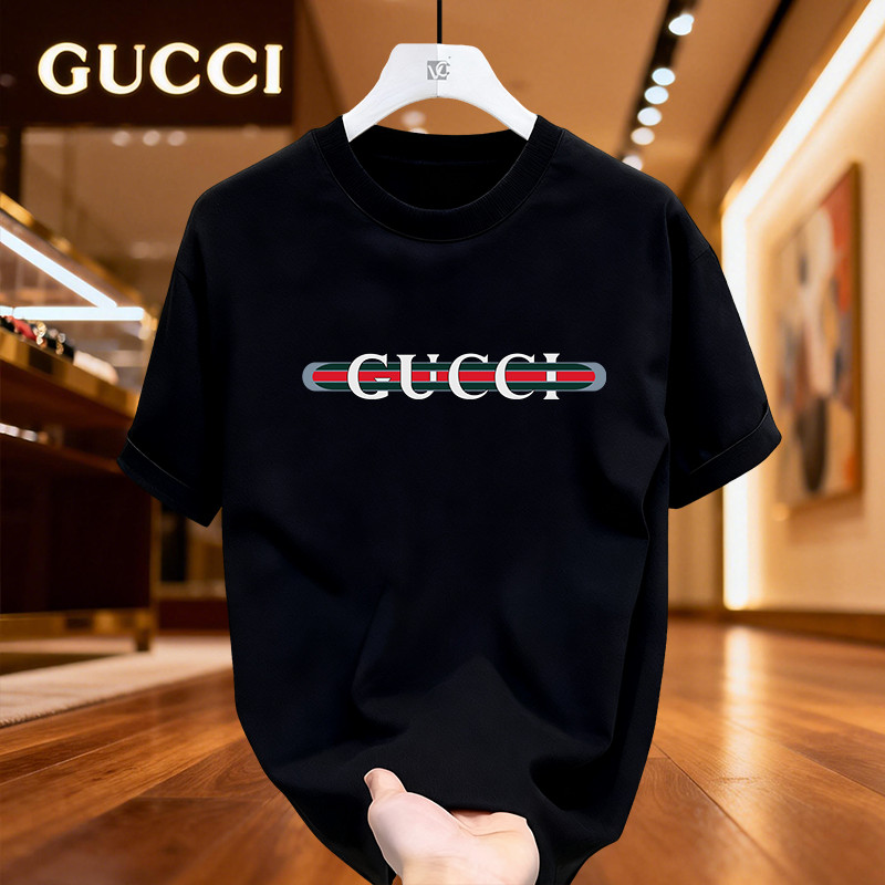 kaos pria Kaos Distro Pria GUCCI kaos polos T-shirt Lengan pendek kaos distro kaos pria distro origi